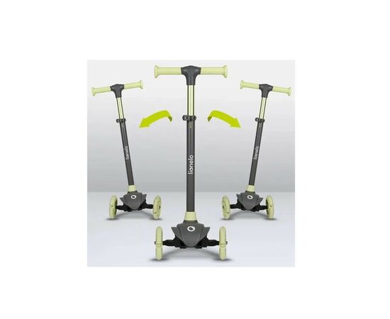 Самокат Lionelo Jessy Grey/Green (LOE-JESSY GREY GREEN), зображення 7 Самокат Lionelo Jessy Grey/Green (LOE-JESSY GREY GREEN), зображення 7