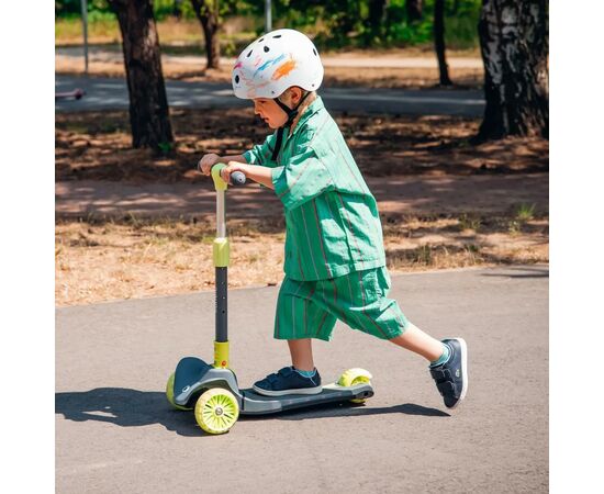 Самокат Lionelo Timmy Green Lime (LOE-TIMMY GREEN LIME), изображение 10 Самокат Lionelo Timmy Green Lime (LOE-TIMMY GREEN LIME), изображение 10