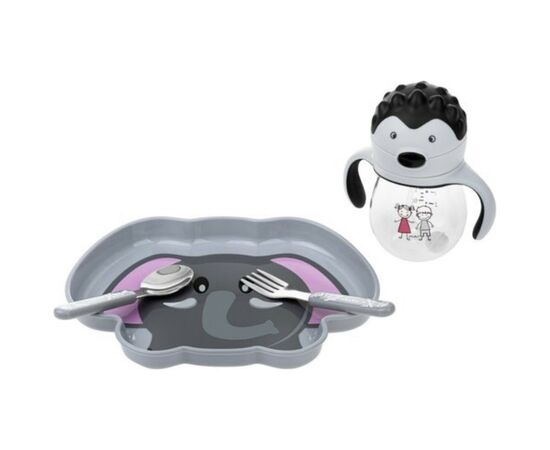 Тарелка детская Akuku Слон (A0071), изображение 4