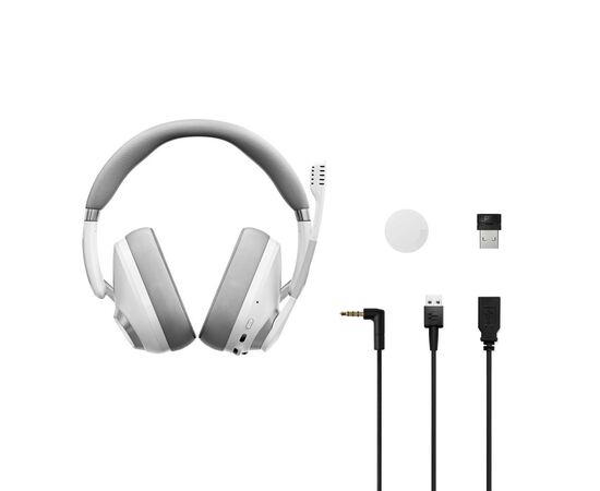 Навушники Epos H3PRO Hybrid Ghost White (1000893), зображення 3 Навушники Epos H3PRO Hybrid Ghost White (1000893), зображення 3