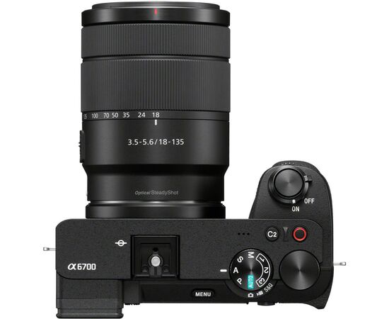 Цифровий фотоапарат Sony Alpha 6700 kit 18-135 Black (ILCE6700MB.CEC), зображення 4 Цифровий фотоапарат Sony Alpha 6700 kit 18-135 Black (ILCE6700MB.CEC), зображення 4