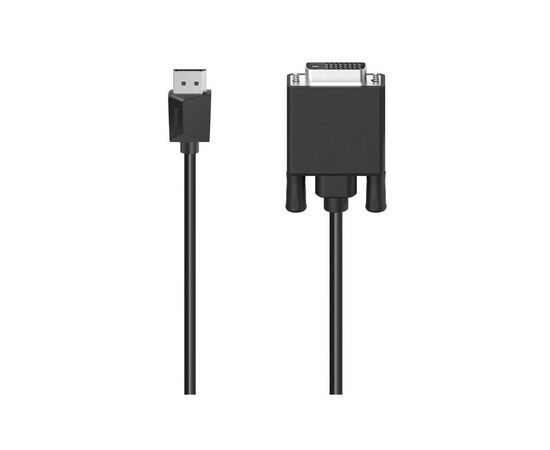 Кабель мультимедийный DisplayPort to DVI-D 1.5m 4K Hama (00200713)