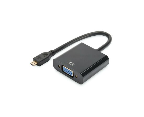 Переходник MicroHDMI to VGA (M/F) Full HD Digitus (DA-70460)