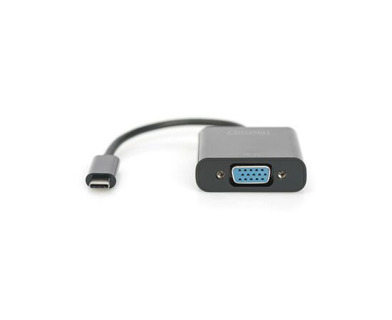Перехідник USB-C to VGA Full HD Digitus (DA-70853), зображення 5 Перехідник USB-C to VGA Full HD Digitus (DA-70853), зображення 5