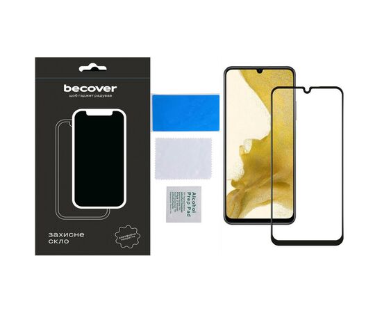 Стекло защитное BeCover Samsung Galaxy A25 SM-A256 5G Black (710540), изображение 4 Стекло защитное BeCover Samsung Galaxy A25 SM-A256 5G Black (710540), изображение 4