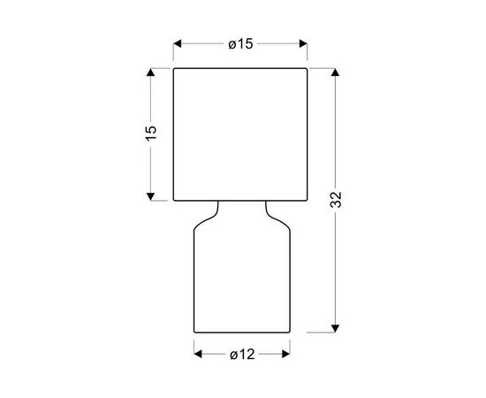 Настольная лампа Candellux INER (41-79862), изображение 3 Настольная лампа Candellux INER (41-79862), изображение 3