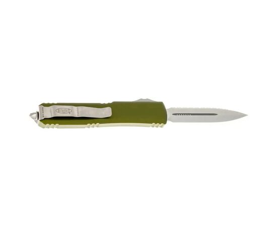 Ніж Microtech Ultratech Double Edge Stonewash FS OD Green (122-12OD), зображення 2 Ніж Microtech Ultratech Double Edge Stonewash FS OD Green (122-12OD), зображення 2