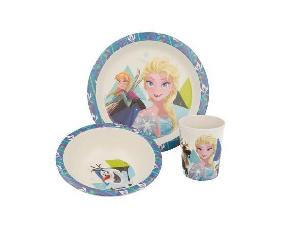 Набір дитячого посуду Stor Disney - Frozen best of Disney, Bamboo Set (Stor-01335)