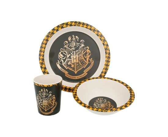 Набір дитячого посуду Stor Harry Potter - Bamboo 3 Pcs Set With Rim (Stor-01355)