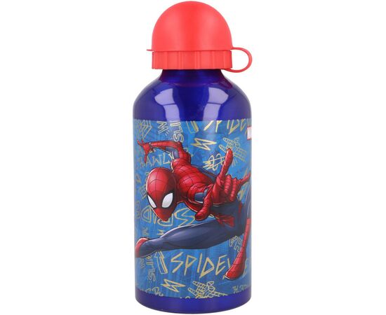 Поїльник-непроливайка Stor Marvel - Spiderman Graffiti, Aluminium Bottle 500 ml (Stor-37939), зображення 3 Поїльник-непроливайка Stor Marvel - Spiderman Graffiti, Aluminium Bottle 500 ml (Stor-37939), зображення 3