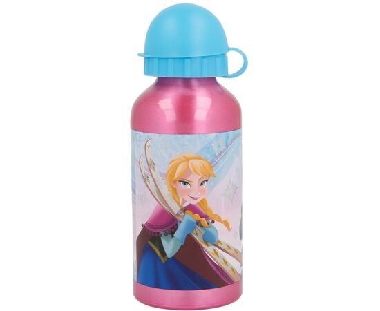 Поильник-непроливайка Stor Disney - Frozen Iridescent Aqua, Aluminium Bottle 400 ml (Stor-17934)