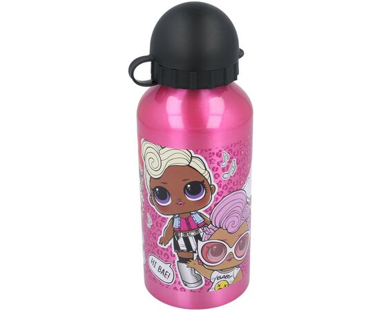 Поильник-непроливайка Stor LOL Surprise - Rock On, Aluminium Bottle 400 ml (Stor-16834), изображение 2 Поильник-непроливайка Stor LOL Surprise - Rock On, Aluminium Bottle 400 ml (Stor-16834), изображение 2