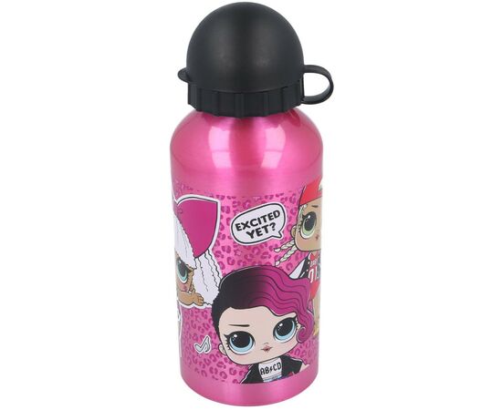Поильник-непроливайка Stor LOL Surprise - Rock On, Aluminium Bottle 400 ml (Stor-16834)