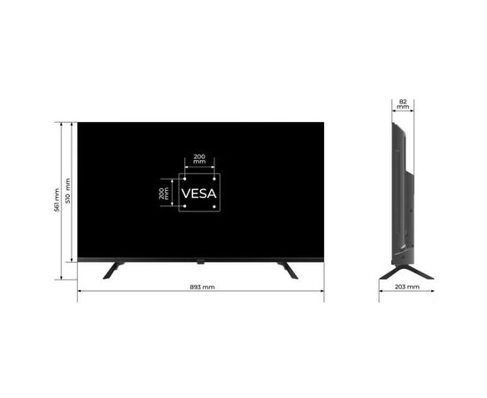 Телевизор Kivi 40F730QB, изображение 8 Телевизор Kivi 40F730QB, изображение 8
