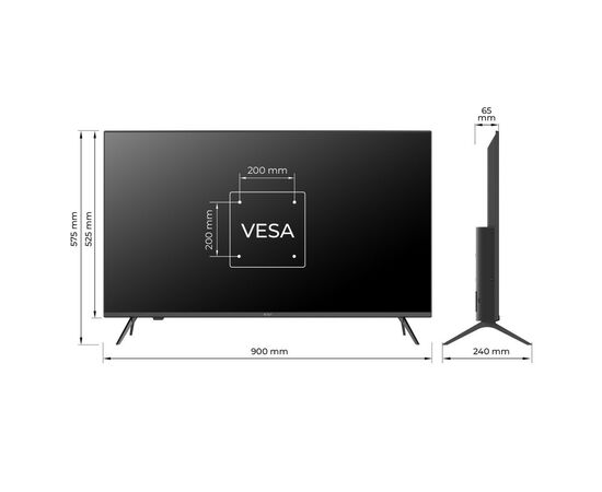 Телевизор Kivi 40F760QB, изображение 4 Телевизор Kivi 40F760QB, изображение 4