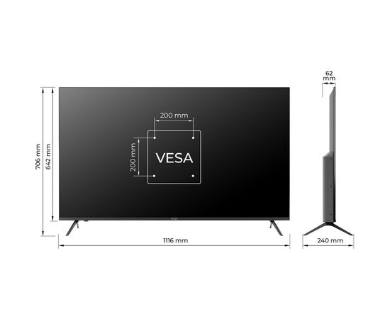 Телевізор Kivi 50U760QB, зображення 10 Телевізор Kivi 50U760QB, зображення 10