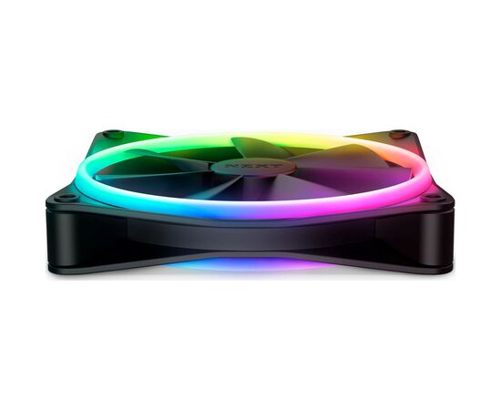 Кулер для корпуса NZXT F140RGB Duo (RF-D14DF-B1), изображение 7 Кулер для корпуса NZXT F140RGB Duo (RF-D14DF-B1), изображение 7