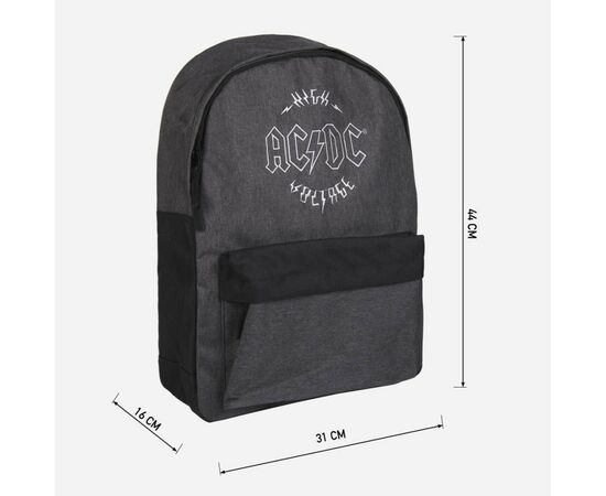 Рюкзак школьный Cerda AC/DC - Casual Urban Backpack (CERDA-2100003719), изображение 6 Рюкзак школьный Cerda AC/DC - Casual Urban Backpack (CERDA-2100003719), изображение 6