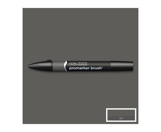 Маркер Winsor&Newton двусторонний Brushmarker, (CG5) Серый холодный 5 (884955042632)