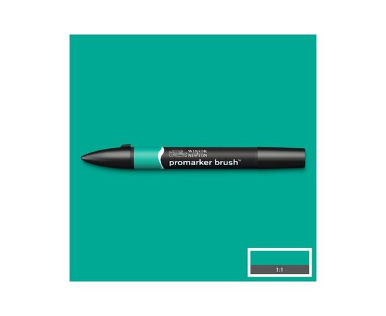 Маркер Winsor&Newton двусторонний Brushmarker, (G956) Океанический (884955042960)