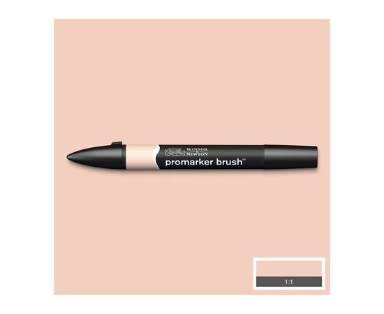 Маркер Winsor&Newton двосторонній Brushmarker, (O618) Сіро-коричневий (884955042724)