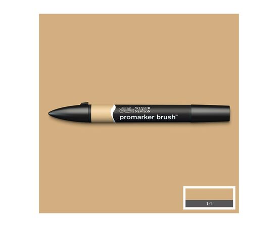 Маркер Winsor&Newton двусторонний Brushmarker, (O837) Пралине (884955043004)