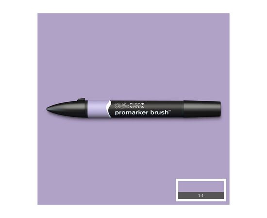 Маркер Winsor&Newton двусторонний Brushmarker, (V327) Сирень (884955043028)