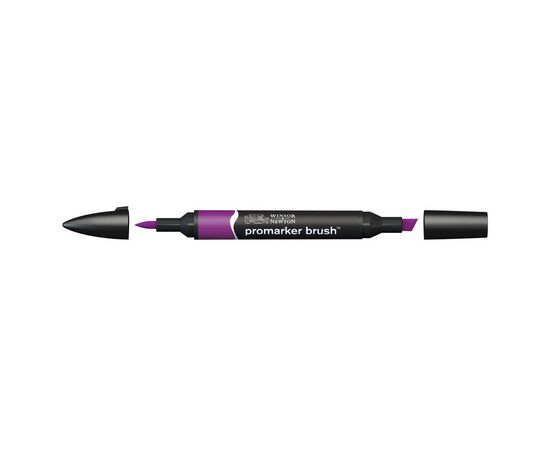 Маркер Winsor&Newton двосторонній Brushmarker, (V546) Пурпурний (884955042939), зображення 3 Маркер Winsor&Newton двосторонній Brushmarker, (V546) Пурпурний (884955042939), зображення 3