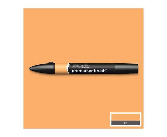 Маркер Winsor&Newton двусторонний Brushmarker, Абрикос (884955069073)