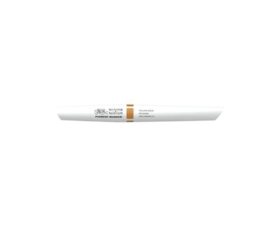 Маркер Winsor&Newton двосторонній Pigment marker (088) Жовте золото (884955040416), зображення 2 Маркер Winsor&Newton двосторонній Pigment marker (088) Жовте золото (884955040416), зображення 2