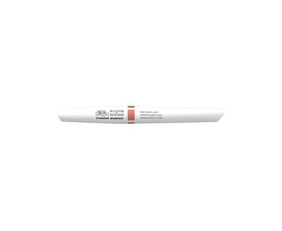 Маркер Winsor&Newton двосторонній Pigment marker (096) Червона хна світла (884955040461), зображення 2 Маркер Winsor&Newton двосторонній Pigment marker (096) Червона хна світла (884955040461), зображення 2