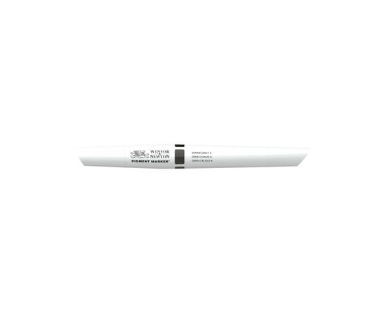 Маркер Winsor&Newton двосторонній Pigment marker (128) Сірий теплий 6 (884955040621), зображення 2 Маркер Winsor&Newton двосторонній Pigment marker (128) Сірий теплий 6 (884955040621), зображення 2