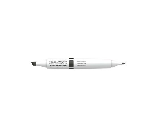 Маркер Winsor&Newton двусторонний Pigment marker (128) Серый теплый 6 (884955040621)