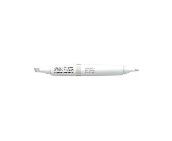 Маркер Winsor&Newton двусторонний Pigment marker (134) Серый теплый 1 (884955040676)