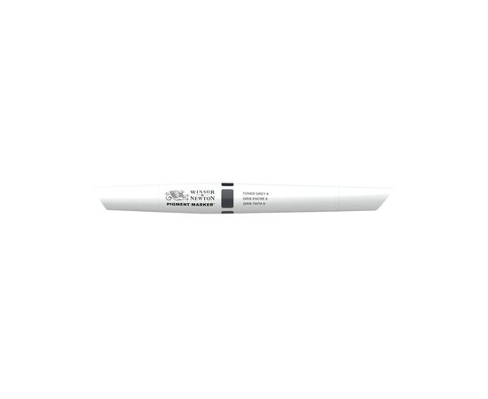 Маркер Winsor&Newton двосторонній Pigment marker (135) Сірий тонер 6 (884955040683), зображення 2 Маркер Winsor&Newton двосторонній Pigment marker (135) Сірий тонер 6 (884955040683), зображення 2