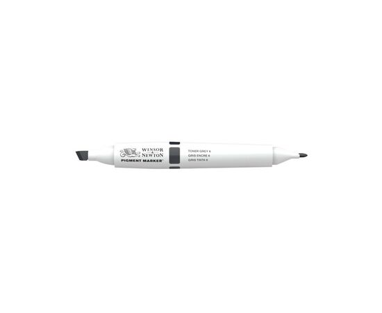 Маркер Winsor&Newton двусторонний Pigment marker (135) Серый тонер 6 (884955040683)