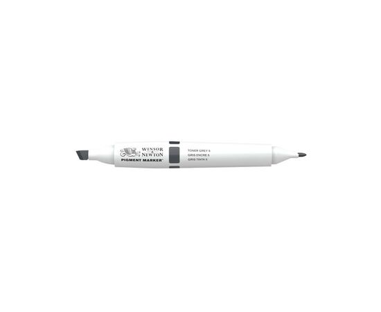 Маркер Winsor&Newton двусторонний Pigment marker (136) Серый тонер 5 (884955040690)