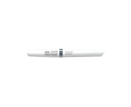 Маркер Winsor&Newton двосторонній Pigment marker (151) Сірий нейтральний 5 (884955040751), зображення 2 Маркер Winsor&Newton двосторонній Pigment marker (151) Сірий нейтральний 5 (884955040751), зображення 2