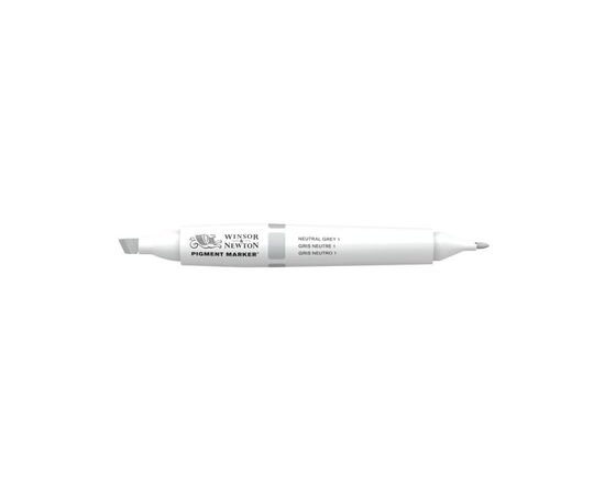 Маркер Winsor&Newton двусторонний Pigment marker (155) Серый нейтральный 1 (884955040799)