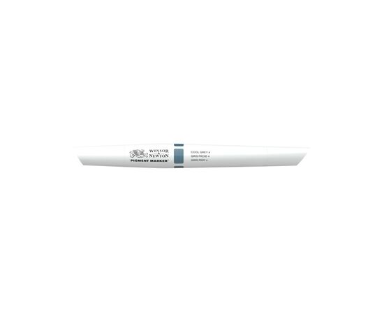 Маркер Winsor&Newton двосторонній Pigment marker (158) Сірий холодний 4 (884955040829), зображення 3 Маркер Winsor&Newton двосторонній Pigment marker (158) Сірий холодний 4 (884955040829), зображення 3