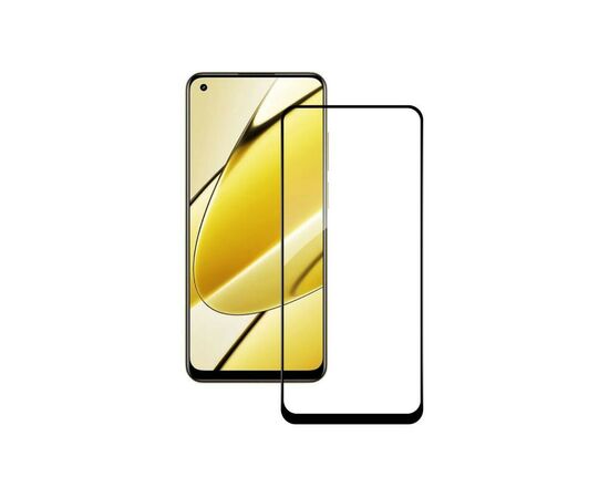 Стекло защитное BeCover Realme 11 4G Black (710510), изображение 2 Стекло защитное BeCover Realme 11 4G Black (710510), изображение 2