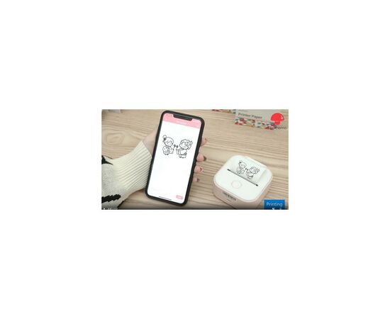 Принтер чеков UKRMARK P02BL Bluetooth, голубой (00936), изображение 3 Принтер чеков UKRMARK P02BL Bluetooth, голубой (00936), изображение 3