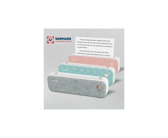 Принтер чеков UKRMARK A40PK А4, Bluetooth, USB, розовый (00798), изображение 4 Принтер чеков UKRMARK A40PK А4, Bluetooth, USB, розовый (00798), изображение 4