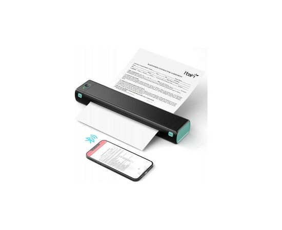 Принтер чеков UKRMARK M08-BK А4, Bluetooth, USB, черный (00781), изображение 3 Принтер чеков UKRMARK M08-BK А4, Bluetooth, USB, черный (00781), изображение 3