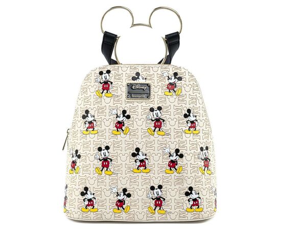 Рюкзак школьный Loungefly Disney - Mickey Mouse Mickey Hardware AOP Backpack (WDBK1309), изображение 3 Рюкзак школьный Loungefly Disney - Mickey Mouse Mickey Hardware AOP Backpack (WDBK1309), изображение 3