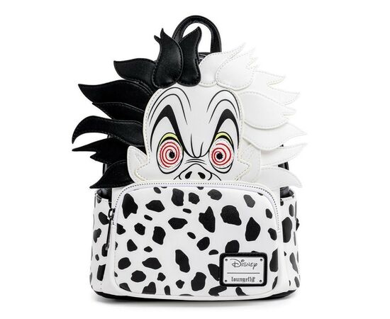 Рюкзак школьный Loungefly Disney - Villains Cruella De Vil Spots Cosplay Mini Backpack (WDBK1534), изображение 4 Рюкзак школьный Loungefly Disney - Villains Cruella De Vil Spots Cosplay Mini Backpack (WDBK1534), изображение 4