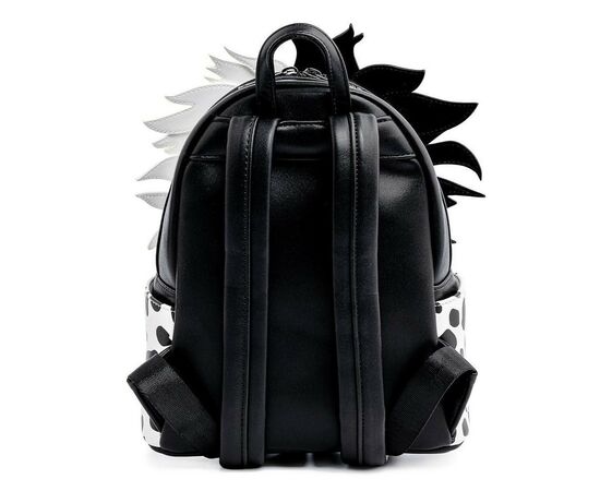 Рюкзак школьный Loungefly Disney - Villains Cruella De Vil Spots Cosplay Mini Backpack (WDBK1534), изображение 5 Рюкзак школьный Loungefly Disney - Villains Cruella De Vil Spots Cosplay Mini Backpack (WDBK1534), изображение 5