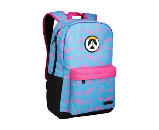 Рюкзак школьный Jinx Overwatch D.Va Splash Backpack Blue/Pink (JINX-9490 PK)