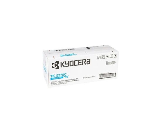 Тонер-картридж Kyocera TK-5370C 5K (1T02YJCNL0), изображение 3 Тонер-картридж Kyocera TK-5370C 5K (1T02YJCNL0), изображение 3