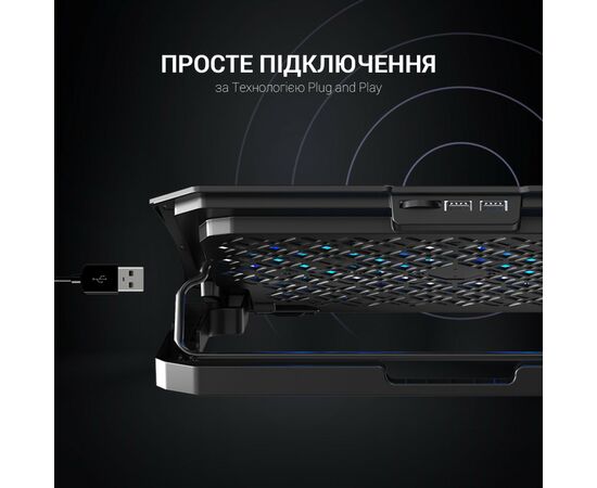 Подставка для ноутбука GamePro CP413, изображение 11 Подставка для ноутбука GamePro CP413, изображение 11